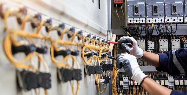 Professional Electrician technician working in Columbia City, OR